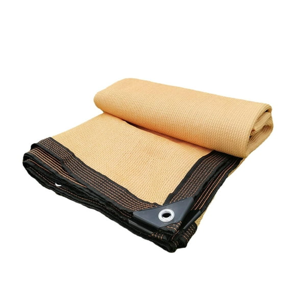 Lona De Malla Bloqueador Solar Vela De Sombra Rectángulo Borde Resistente Al Agua Con Ojales Sunnimix Red de sombra