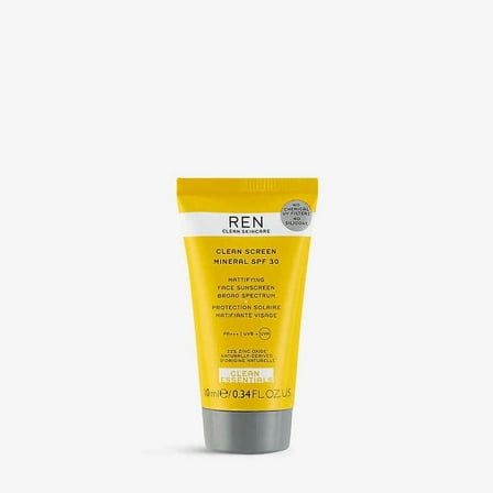 REN Clean Skincare Non-Greasy Oil-Free Sunscreen Oils for Face, SPF 30