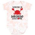 thumbnail image 3 of Inktastic Someone in San Diego Loves Me Boys or Girls Baby Bodysuit, 3 of 5