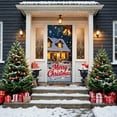 thumbnail image 2 of TIELUTT Rideau de Porte de Noël Intérieur Extérieur Célébration Saisonnière Fête pour Noël pour Maison Porte Jour du Souvenir Événement Décorations Robe de Fête pour Femmes Ensemble de Décorations de Fête Robe de Fête Robe de Fête pour Femmes, 2 of 4