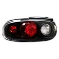 thumbnail image 4 of TRQ Performance Tail Light Clear Lens Black Housing Pair for Mazda Miata New LTA71060, 4 of 4