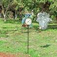 thumbnail image 3 of MUMTOP Wall Hanging Thermometer Stake, 42 Inch Metal Owl Garden Stake Outside Wall Thermometer for Patio, Yard and Garden,Weather Resistant, 3 of 6
