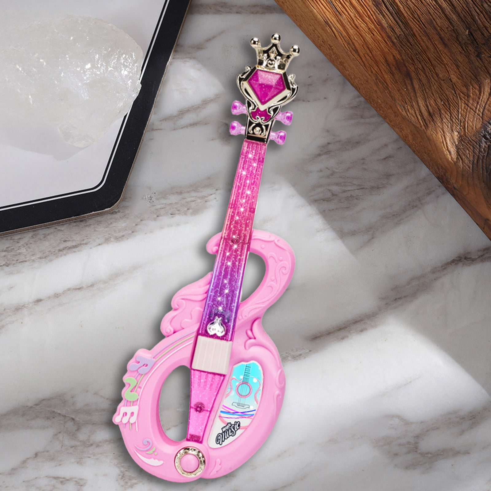 Lekihaqq 2 Packs LED Light Up Electric Violin Full Size 4/4 with Case Bow Rosin Shoulder Rest Portable Beginner Violin Kit for Music Practice Performance Stage Show