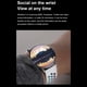 thumbnail image 3 of Pulsera inteligente LF28Pro Pulsera deportiva inteligente 1.28 '' TFT Pantalla táctil BT Llamada AI Asistente de voz Fitness Health Monitor Cuerpo de metal Varios diales IP67 a prueba de ag 1 1, 3 of 5