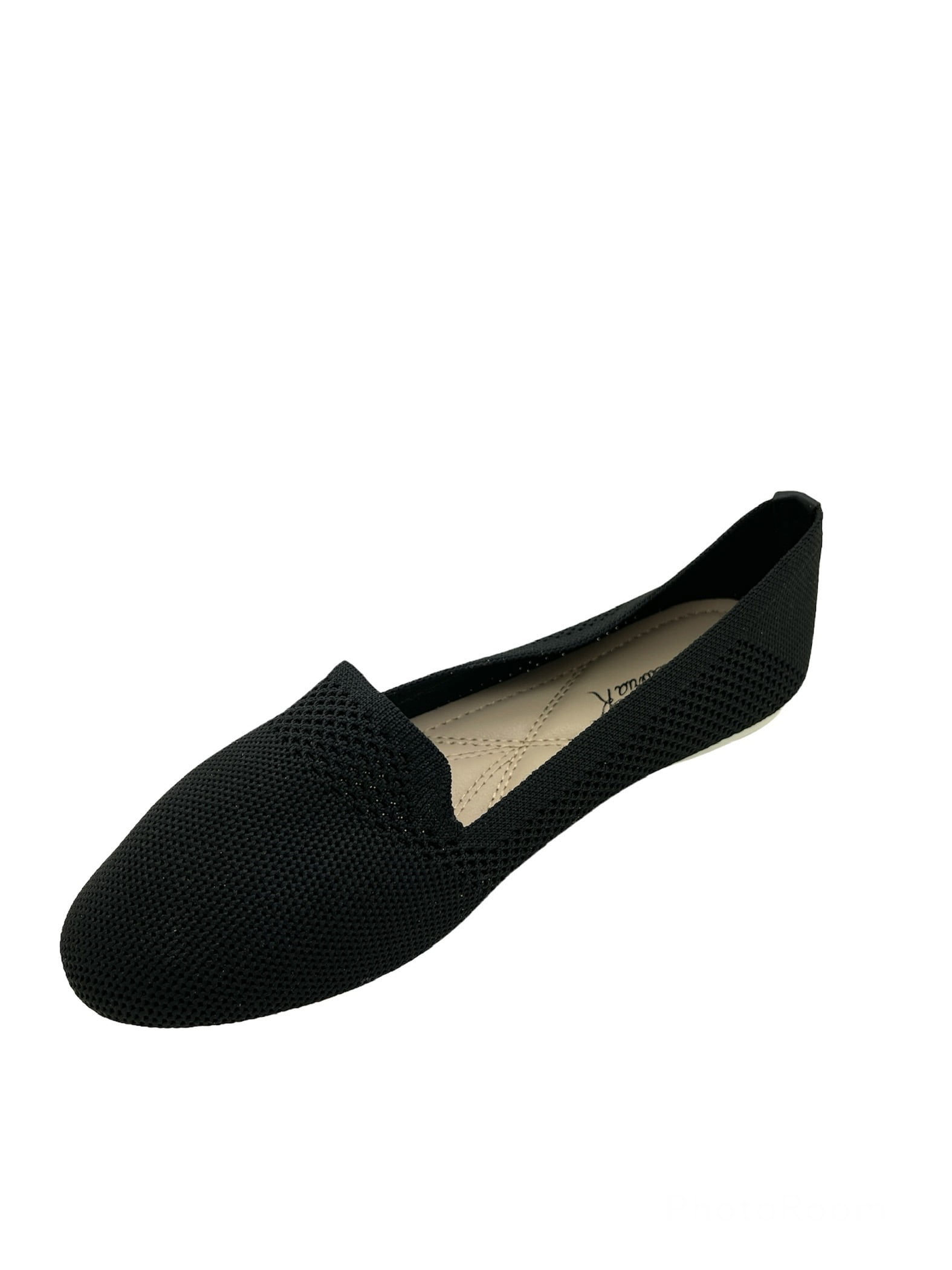 Victoria K Solid Knitted Textured Everyday Women Flats,