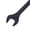 Black + Carbon steel#61, variant on Jumbo Combination Wrench Set Extra Large, SAE, 6-Piece, 1-3/8 to 2, Black Oxide Carbon Steel with Pouch for Farm Equipment and Truck Repairs