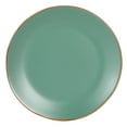 thumbnail image 3 of Gibson Home Hazeltine 16 Piece Plates and Bowls Dishes Stoneware Ceramic Dinnerware Set - Green, 3 of 11