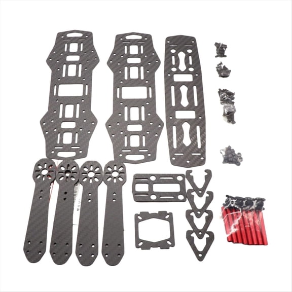 QAV250 de Fibra de Carbono 4 Ejes Mini RC Muticopter FPV Quadcopter Drone Sin Ensamblar