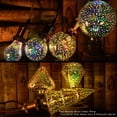 thumbnail image 5 of Light Bulbs,Decorative 3D LED Bulb,Stained Glass Light Bulb,Star Shine Decoration,Use for Holiday Christmas Decoration, 5 of 8