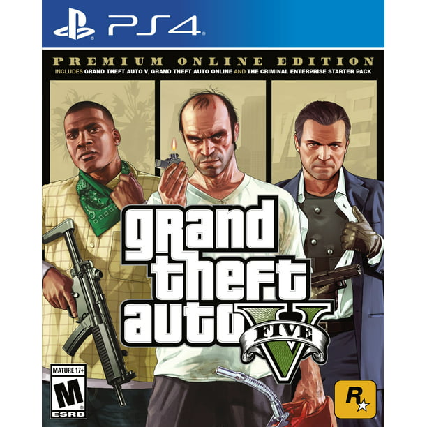 Grand Theft Auto V: Premium Edition, Rockstar Games, PlayStation 4, 57032