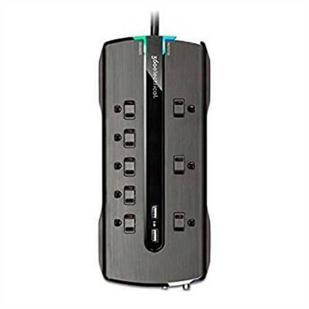 Refurbished 360 Electrical 360543 Director3.4 Surge Protector with 8 Outlets, 3.4 Amp/ 17 Watt USB Charging and