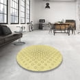 thumbnail image 3 of Ahgly Company Indoor Rectangle Patterned Corn Yellow Area Rugs, 2' x 3', 3 of 6