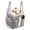 Grey-Double, variant on Lyxbone 9 Pocket Hanging Mesh Shower Caddy Portable Quick Dry Toiletry Bag Travel Gym