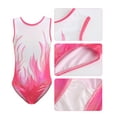thumbnail image 3 of Gymnastics Leotards for Teen Girls Sparkly One Piece Ballet Dance Athletic Leotard Unitards Set with Shorts Hair Scrunchie Activewear Outfits, 3 of 6