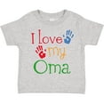 thumbnail image 3 of Inktastic I Love My Oma Grandchild Boys or Girls Toddler T-Shirt, 3 of 5