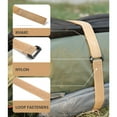 thumbnail image 6 of 3-Pack Adjustable Binding Tape Straps for Camping, Luggage, Suitcase, and Gear Bundling with Strong Sticky Tie Down Belts, 6 of 6