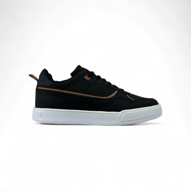 Tenis Hombre Kroop Casual Cómodos negro 28