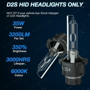 For Mazda 3 2014 2015 2016 D4S HID Headlight Bulbs Low & High Beam 2pcs