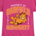 thumbnail image 3 of Garfield - Varsity - Toddler & Youth Girls Short Sleeve Graphic T-Shirt, 3 of 5