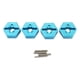 thumbnail image 1 of Adaptador de montaje de bujes hexagonales de rueda de 4 piezas de 12 mm con pines de 4 piezas para 1/14 RC coche 144001 124018 1 Hugo Adaptador hexagonal para cubo de rueda, 1 of 7