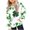 01-Green, variant on DJskiyers St Patrick's Day Girls Pullover Hoodie Shamrock Graphic Tops Oversized Hooded Sweatshirt Trendy Casual Hoodies with Pocket