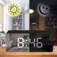 thumbnail image 5 of Reloj con pantalla LED, lámpara de alarma nocturna, luz, reloj digital, 5 of 6