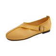 thumbnail image 3 of IEMIEMIEM Women's Mary Jane Flats Comfortable Dressy Ballet Flats Casual Round Toe Slip On Non Slip Office Work Woman Walking Shoes 8.5 Wide Yellow, 3 of 8