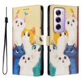 thumbnail image 1 of FOXDOCK Funda Tipo Cartera para OPPO Reno 12 Pro con Soporte y Correa – Diseño de Patrones Lindos, 1 of 6