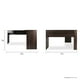 thumbnail image 2 of Escritorio de Oficina Secretarial en L Con 1 Cajon Fenix Wengue Mundo In Home Office, 2 of 8