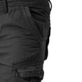 thumbnail image 4 of DPTALR Men's Solid Color Multi-Pocket Fashionable Outdoor Workwear Pants,Dark Gray,Size 40, 4 of 4