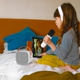 thumbnail image 3 of Altavoz pequeño inalámbrico Bluetooth, minialtavoz portátil de alto volumen, subwoofer estéreo, sistema de sonido K Song para el hogar, tubo de luz Bluetooth, 3 of 5