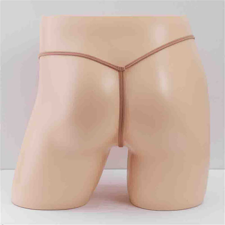 Herrnalise Men's Underwear Multipack Modal G-string Stockings Cover Silky  Sheer Mesh Transparent T Pants Single Ding Underwear Men