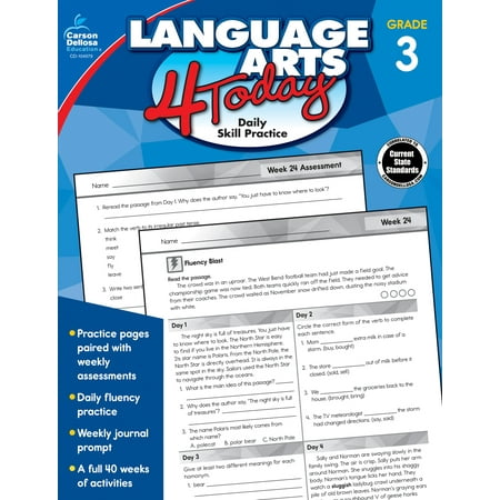 - Language Arts 4 Today, Grade 3
