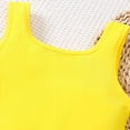 thumbnail image 5 of Cethrio Girls Casual Outfit Sets, Short Sleeve Vacation 2 Piece T-shirts and Shorts Sets Yellow Size 7-8T, 5 of 5