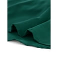thumbnail image 6 of INSPIRE CHIC Women's Sleeveless Blouse Ruffled Pleated Wear-to-Work Chic Blouse XS Dark Green, 6 of 7