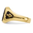 thumbnail image 3 of 14K Yellow Gold Men's Masonic Ring, 3 of 3