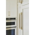 thumbnail image 2 of Amerock Medora 7-9/16 inch (192mm) Center-to-Center Rectangle Golden Champagne Cabinet Pull Backplate, 2 of 6