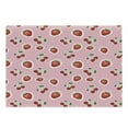 thumbnail image 1 of Fruit Cutting Board, Digital Print of Strawberry and Cherry Pattern, Decorative Tempered Glass Cutting and Serving Board, in 3 Sizes, by Ambesonne, 1 of 2