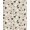 Green Blush Beige, Pattern 14, variant on ODIKA 8'x10' Washable Area Rug Non-Shedding, Easy Care, Geometric Tapered Forms Balanced Composition Covering Hallway for King Size Bedroom Under Bed, Master Suite