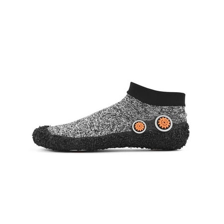 

Oucaili Womens Mens Beach Shoe Barefoot Aqua Socks Quick Dry Water Shoes Anti-Slip Soft Sole Athletic Sneaker Hiking Sneakers Gray 7