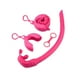 thumbnail image 5 of Eigraketly Tubo de esnórquel de silicona profesional ergonómico Flexible hombres mujeres reutilizable lavable tubos de esnórquel para nadar bajo el agua Type5 NO5 Eigraketly CBP283532, 5 of 5