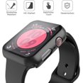 thumbnail image 3 of 2 Pcs Étui Rigide avec Protecteur d'Écran en Verre pour Apple Watch, 3 of 4