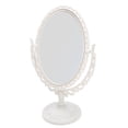 thumbnail image 1 of Miangastore Vintage Double-side Makeup Mirror Creative Oval Mirror Desktop Mirror Decor, 1 of 8