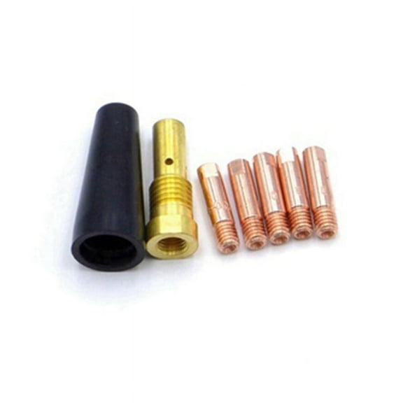 ckepdyeh 7Pcs/Set Gasless Nozzle Tips for FC90 Flux-Cored Wire Feed 0.9mm FC90 MIG Welder Welding Tools