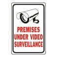 thumbnail image 2 of Hy-Ko 18 x 12 Heavy-Duty Aluminum Sign, Premises Under Video Surveillance HW-201, 2 of 3