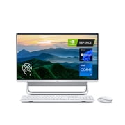 DELL 2022 Inspiron 7700 All-in-One Desktop, 27" FHD Touchscreen, 11th Gen Intel i7-1165G7, GeForce MX330, 64GB RAM, 1TB SSD, IR Camera, WiFi 6, Wireless KB&Mouse, Win 11 Home
