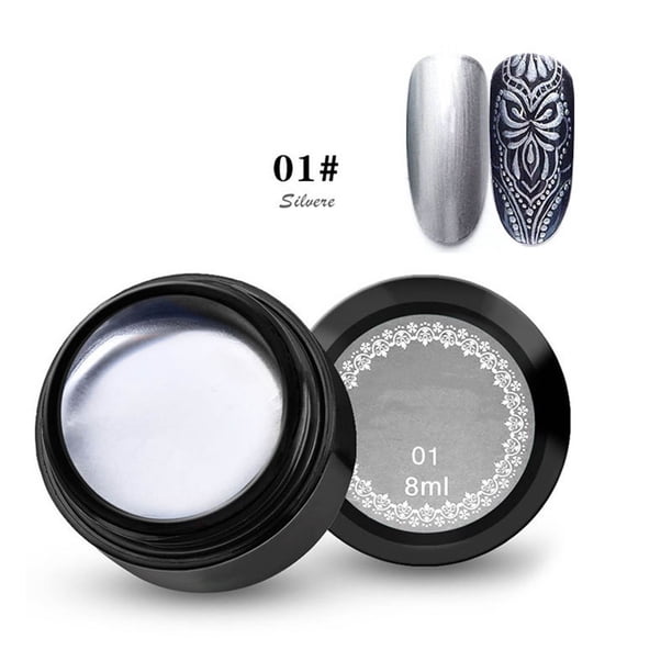 Gel para uñas, gel transparente para esculpir uñas, esmalte de uñas, gel magnético para uñas, gel brillante para ojos, gel LED para uñas, gel magnético para uñas, 8 ml.