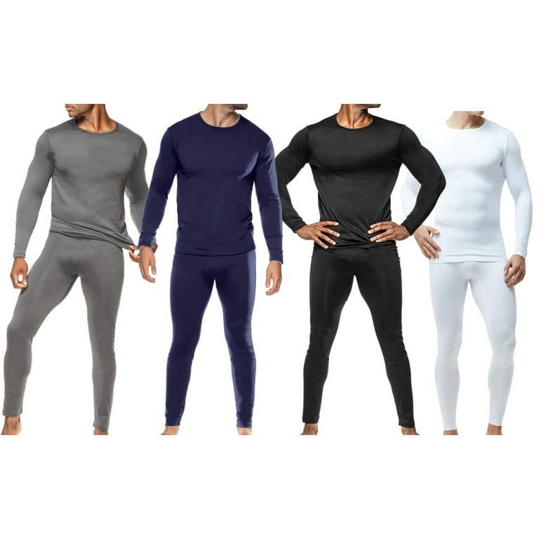 Fulidngzg Completo Termico Uomo Pile Sci Cotone Completo Termico Maglia Termica Running Sportiva - Foto 8