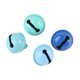 thumbnail image 3 of Campana artesanal, 40 piezas, serie azul, para collar de mascotas, cascabeles navideños, mayor durabilidad, 3 of 12