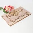 thumbnail image 2 of Livre d'Or Mémorable Simple Tableau de Messages Livre de Signes Cadeau pour Mariage Fête, 2 of 2